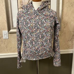 Frank and Eileen Flower Pullover Hoodie size Medium